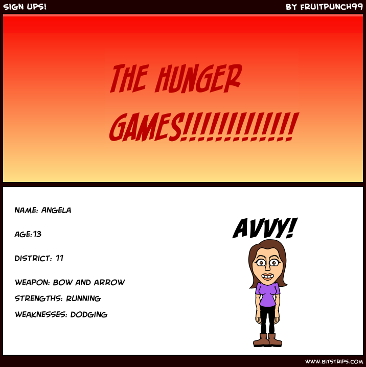Sign ups!