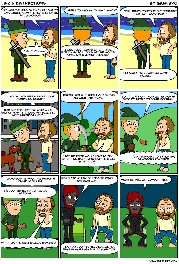 Link's distractions