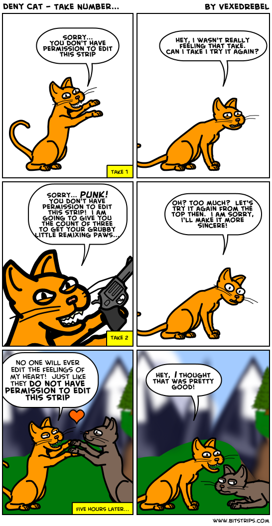 Deny Cat - Take Number...