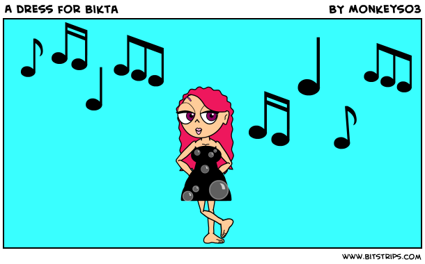 A dress for Bikta