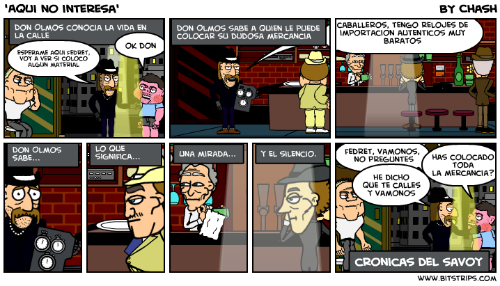 'Aqui no interesa'