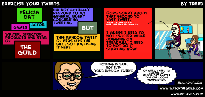 Exercise Your Tweets