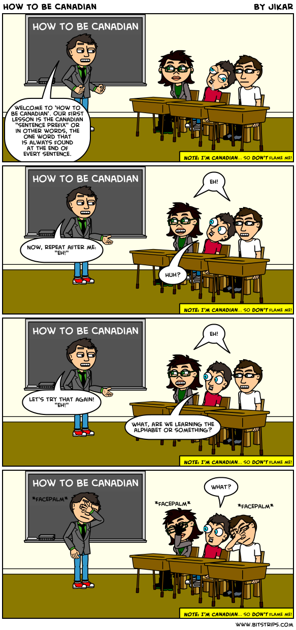 How To Be Canadian