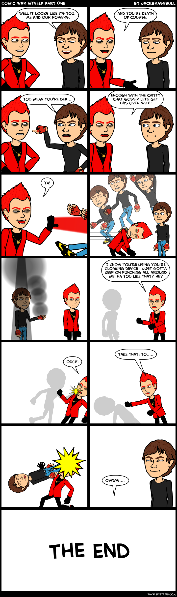 Comic war myself PART ONE
