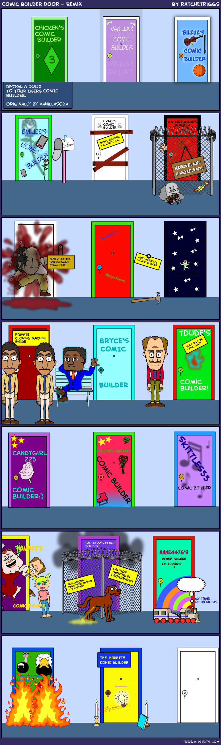 Comic Builder Door - Remix