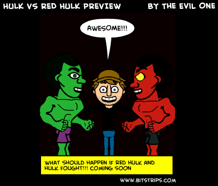 HULK VS RED HULK PREVIEW