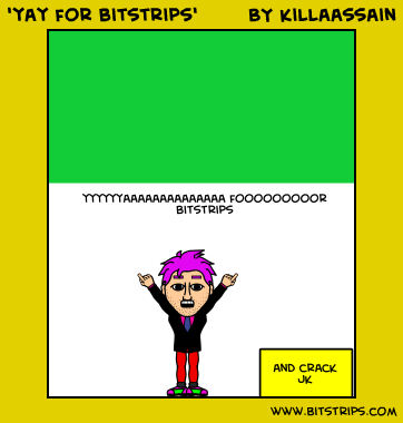 'yay for bitstrips'