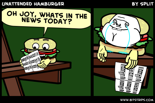 Unattended Hamburger