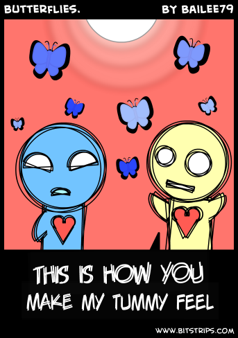butterflies.