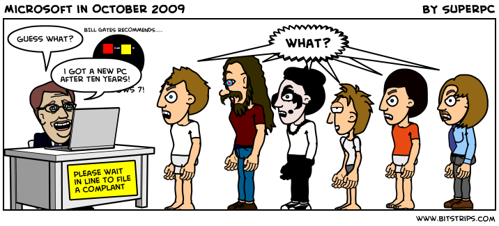Microsoft in October 2009