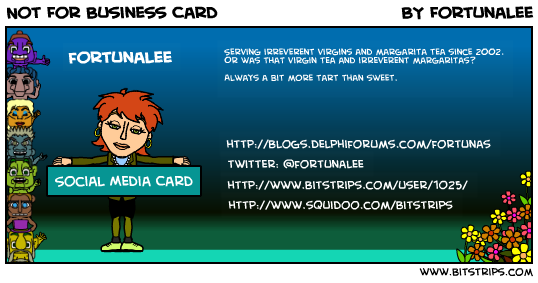 Not For Business Card