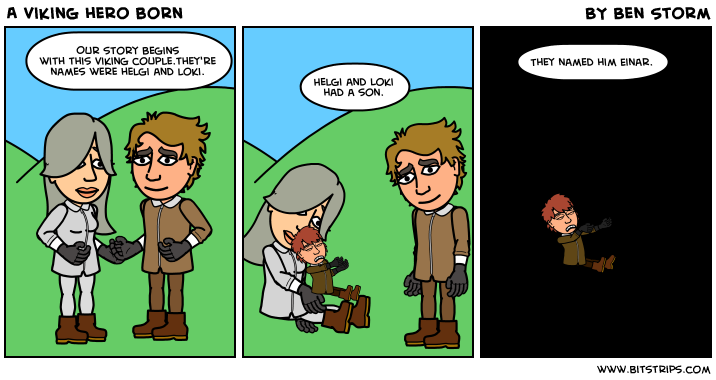 A viking hero born