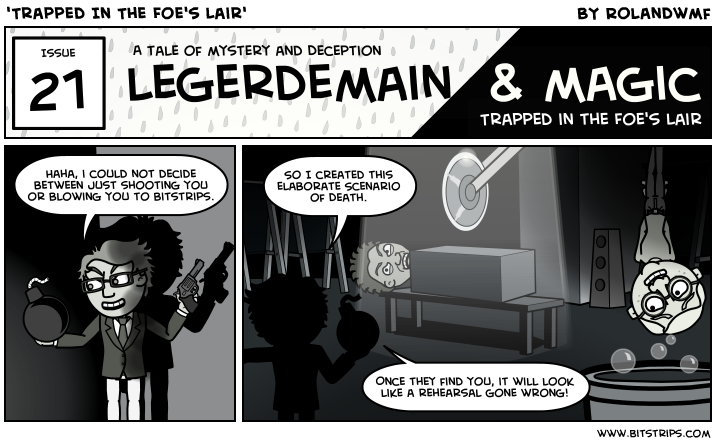 'Trapped In The Foe's Lair'
