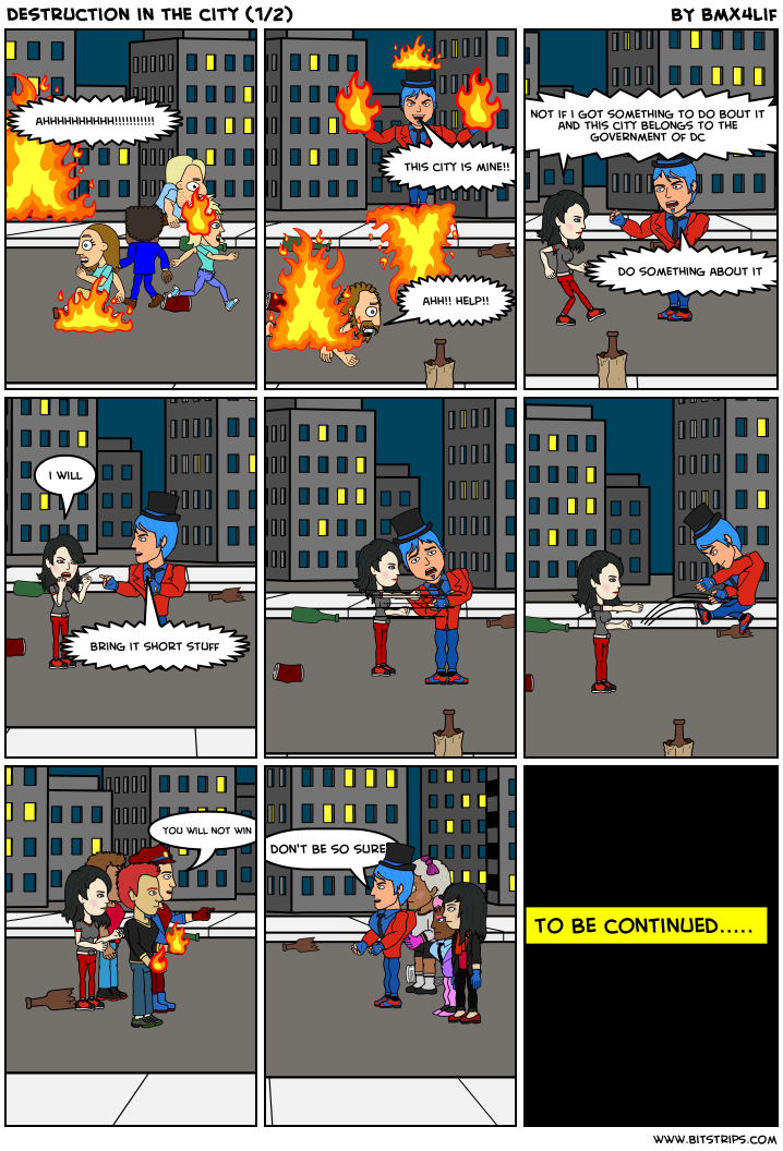 destruction in the city (1/2)
