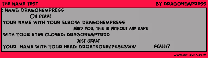 The Name Test