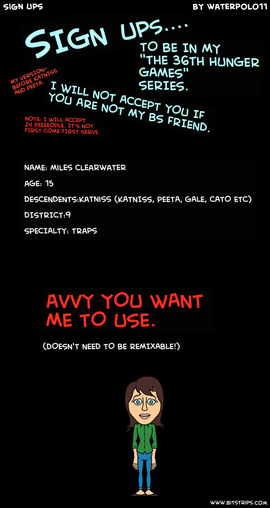 Sign ups