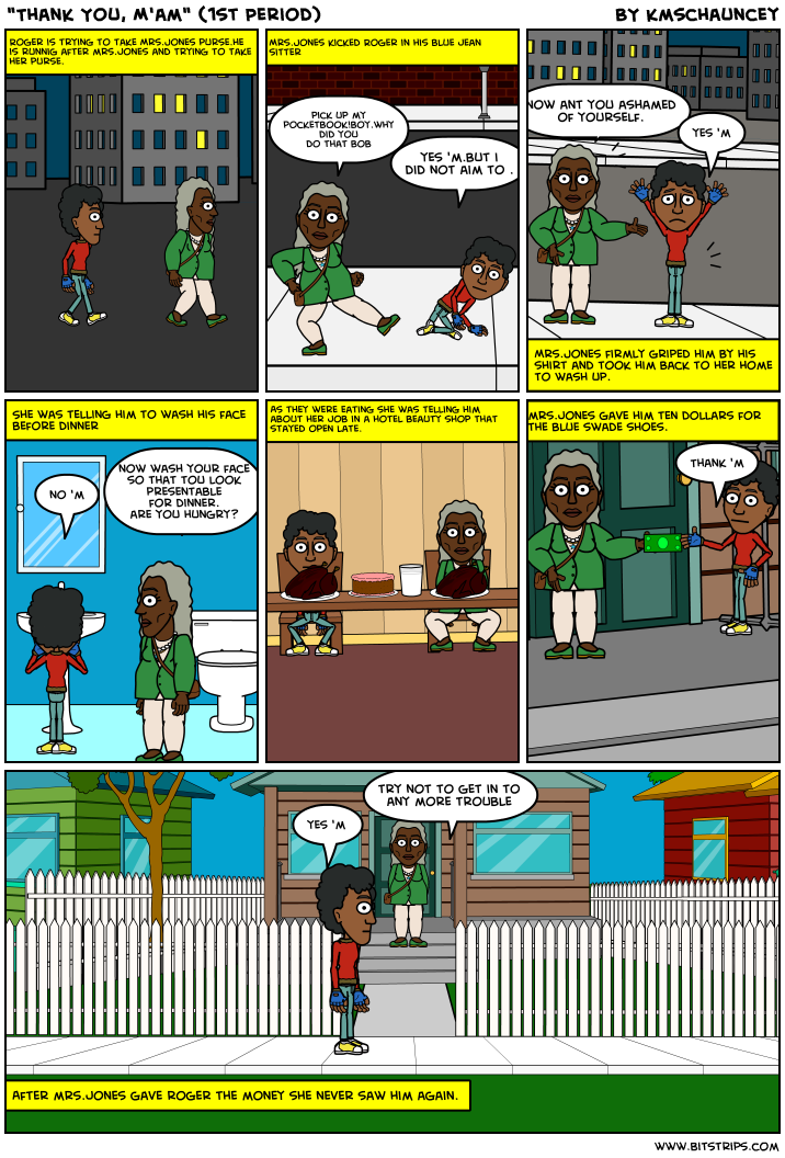 moral lesson of thank you ma am by langton hughes Activities and handouts for thank you ma'am by langston hughes find this pin and more on teaching american literature by jugglingela thank you ma'am by langston hughes is a wonderful short story that teaches an important lesson. moral lesson of thank you ma am by langton hughes Activities and handouts for thank you ma'am by langston hughes find this pin and more on teaching american literature by jugglingela thank you ma'am by langston hughes is a wonderful short story that teaches an important lesson.