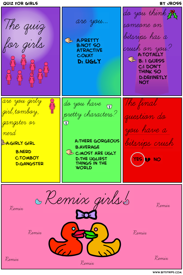  Quiz for girls