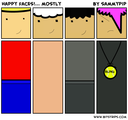 happy faces!... mostly