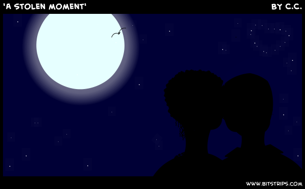 'A stolen moment'