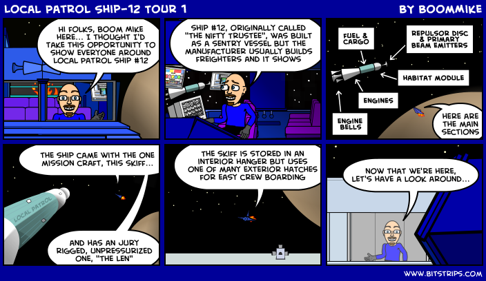 Local Patrol Ship-12 Tour 1