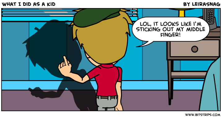 What I did as a kid
