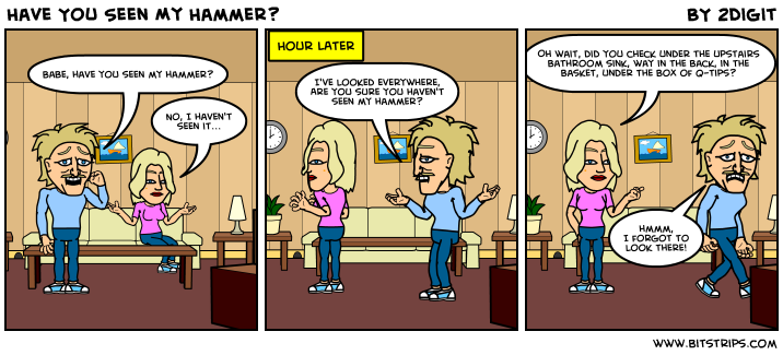 Have You Seen My Hammer?