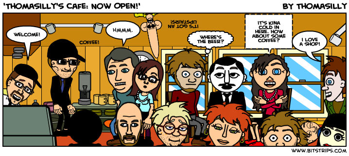 'Thomasilly's Cafe: Now Open!'