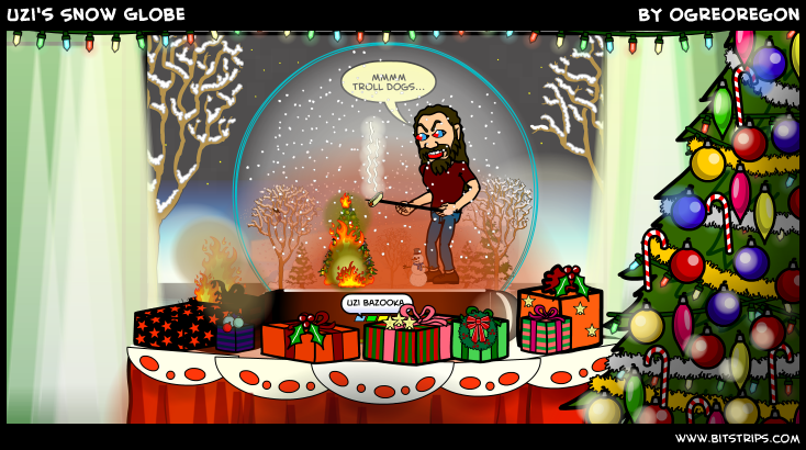 Uzi's Snow Globe