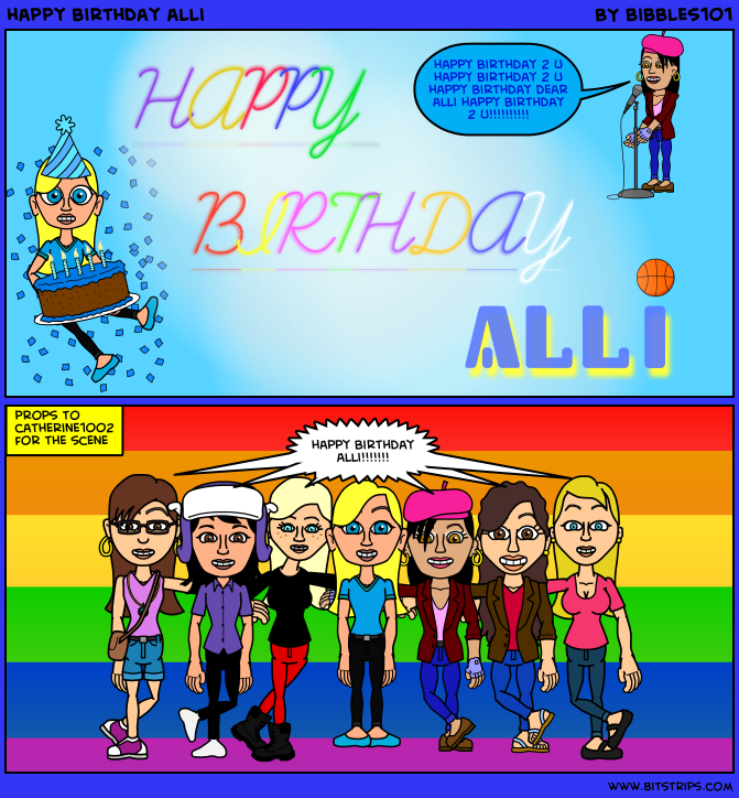 happy birthday alli