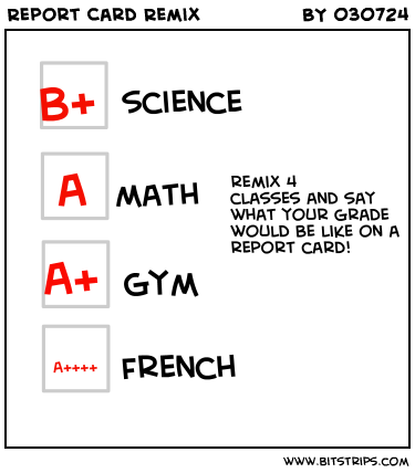 Report Card Remix
