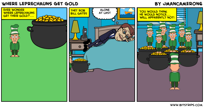 Where Leprechauns Get Gold