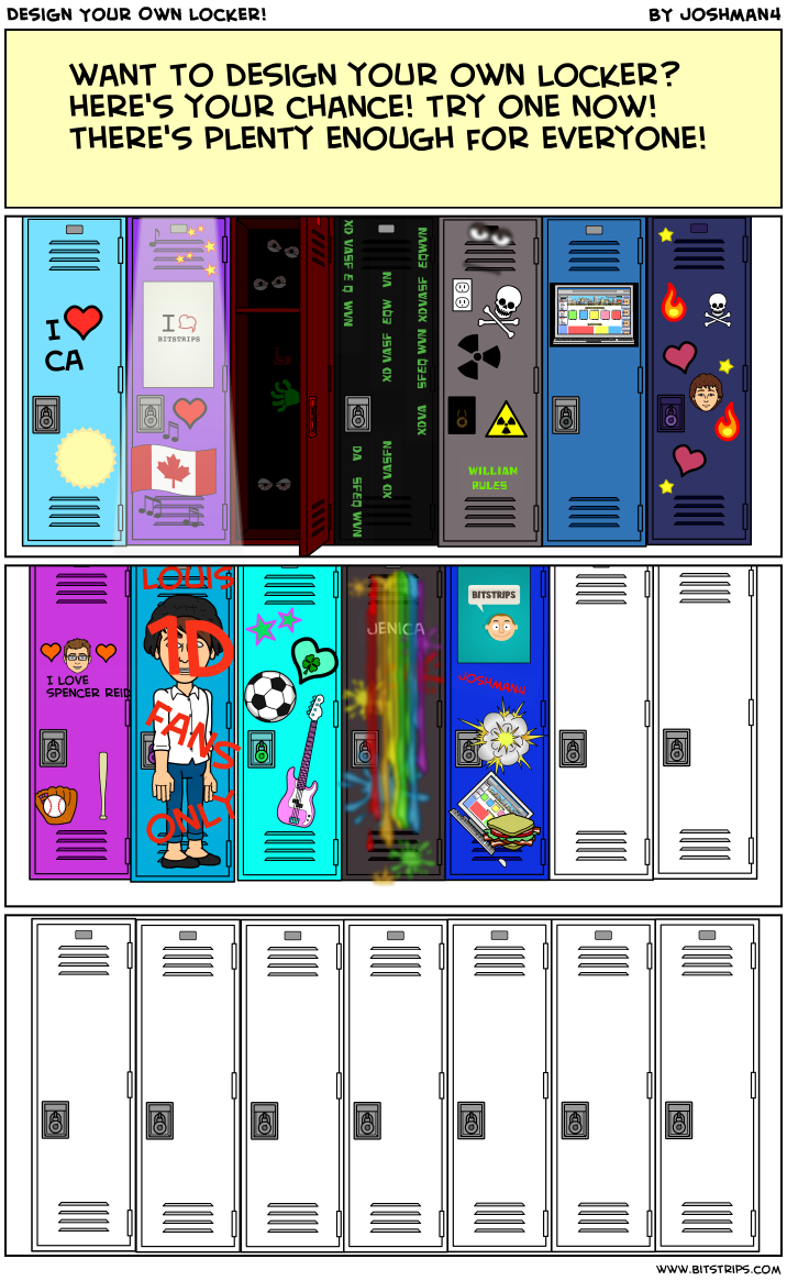 Design Your Own Locker!