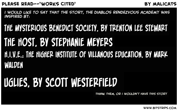 Please Read--'Works Cited'