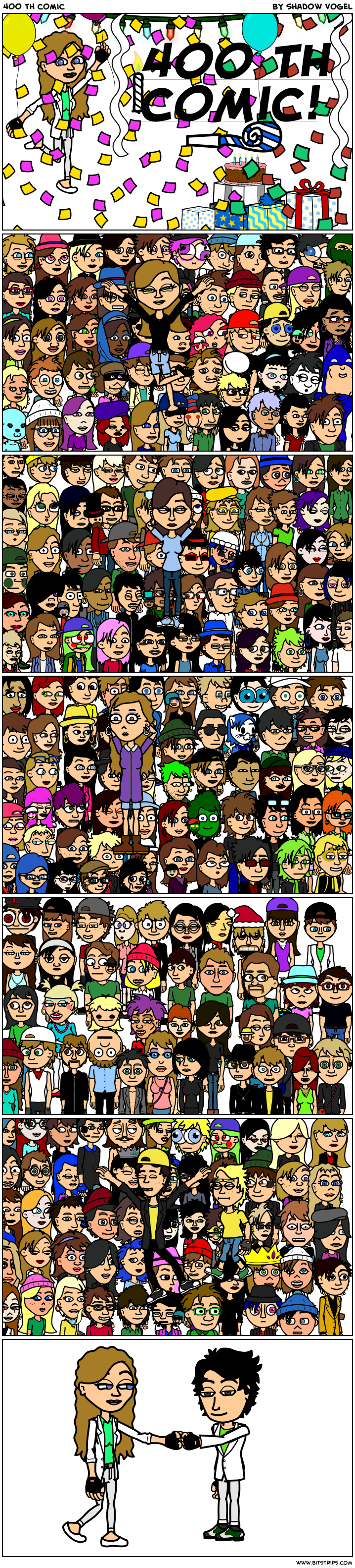 400 th comic