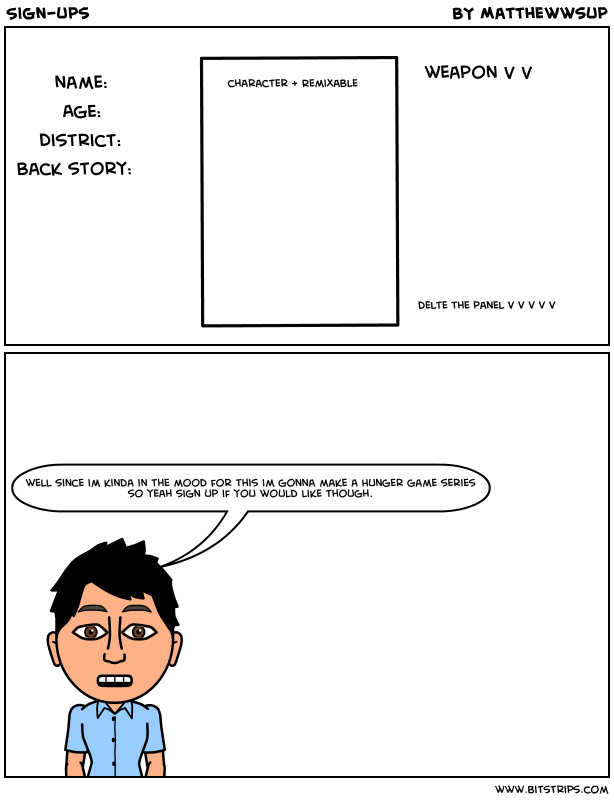 Sign-ups