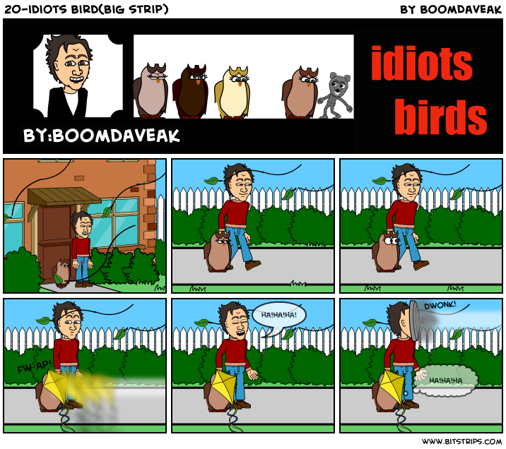 20-idiots bird(big strip)