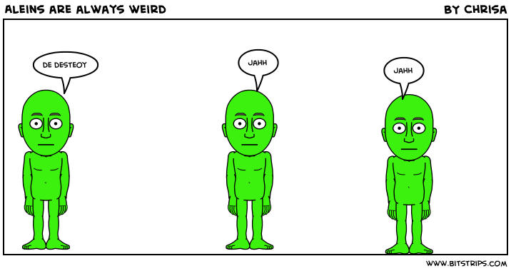 Aleins are always weird