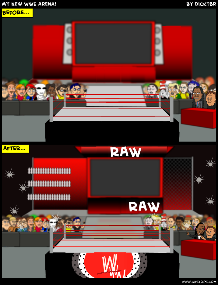 My New WWE Arena!