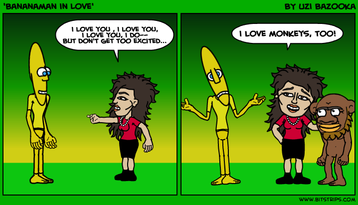 'Bananaman in Love'