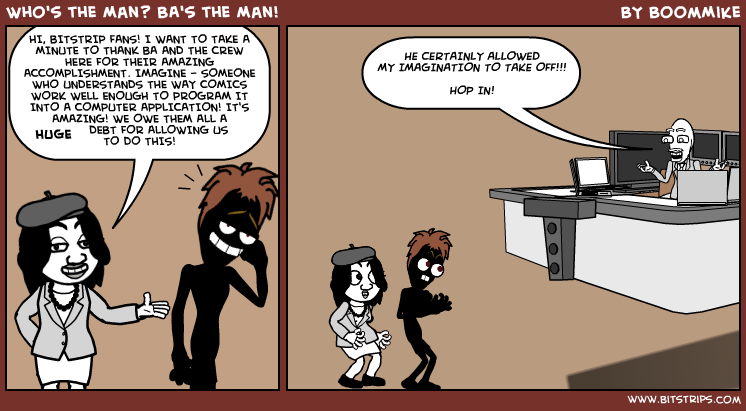 Who's the Man? BA's the Man!