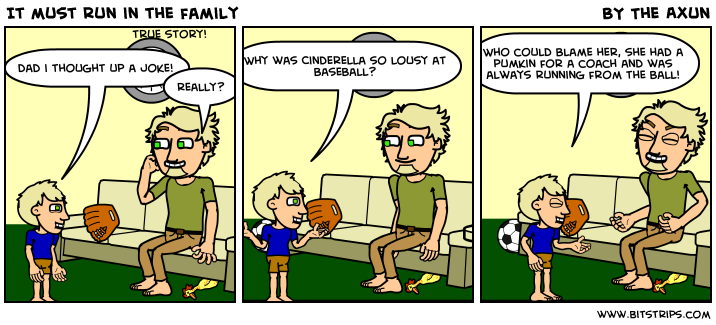 It must run in the family