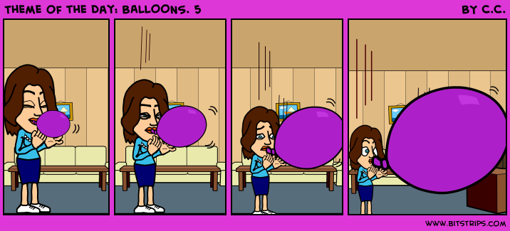 Theme of the Day: BALLOONS. 5