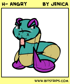 H- angry