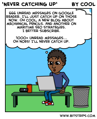 'Never catching up'