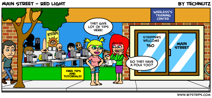 Main Street - Red Light
