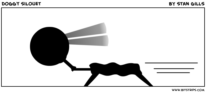 doggy silouet
