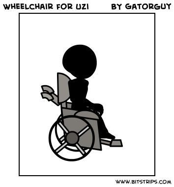 Wheelchair for Uzi