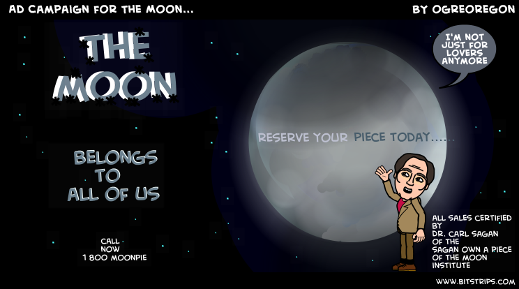  Ad Campaign for The Moon...