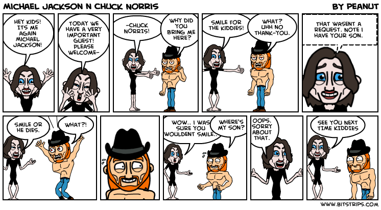 Michael Jackson n Chuck Norris